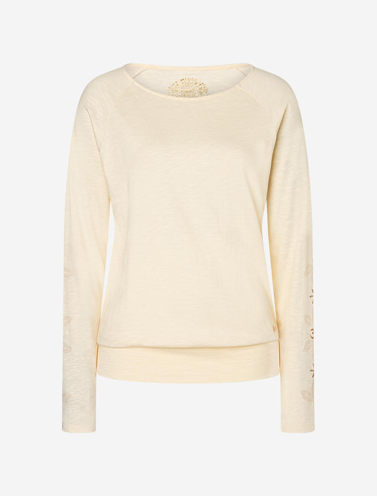 S - Longsleeve Priya - creme