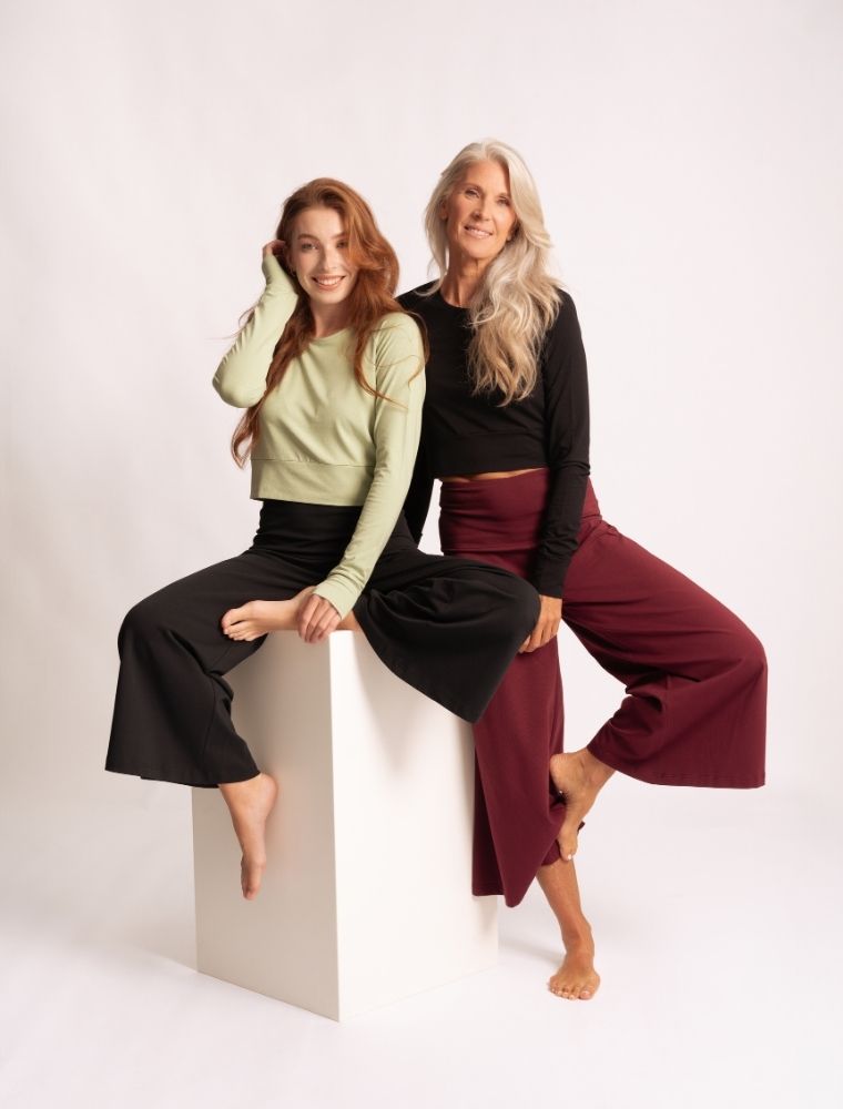 Crop Shirt langarm Jathara