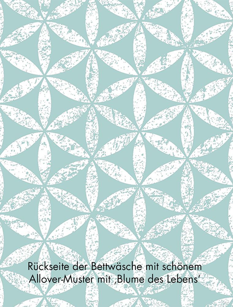 40x60 cm - Kissenbezug einzeln Faszination - Blue Dream