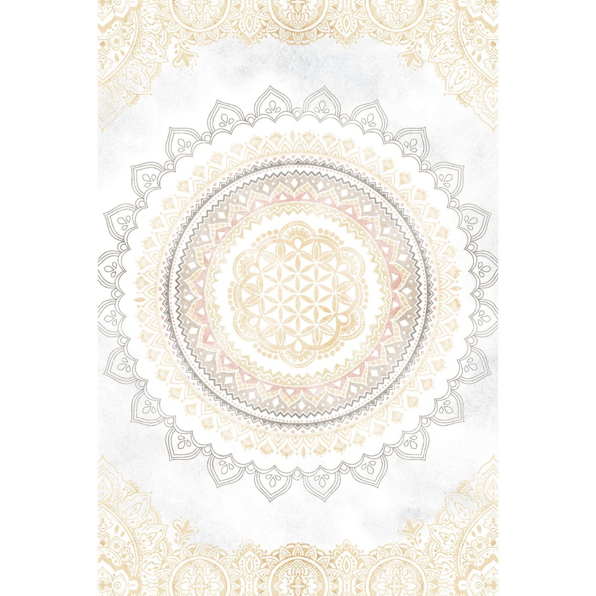 40x60 cm - Kissenbezug einzeln Soulshine - white/indian beach