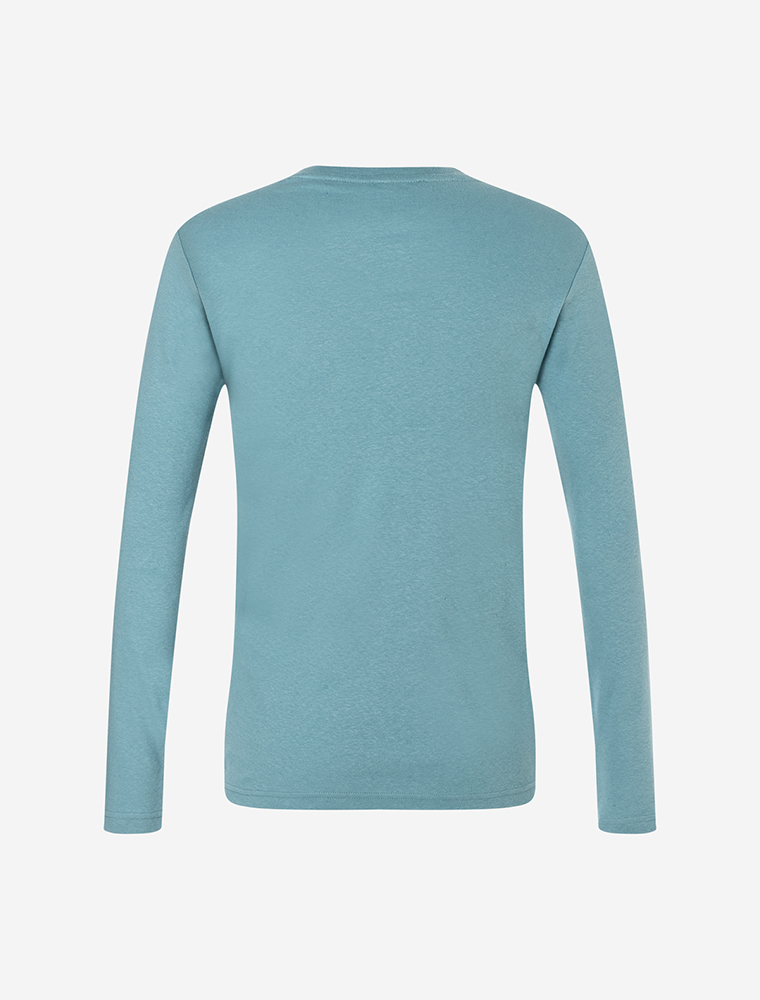 Leinen cotton men Longsleeve niagara