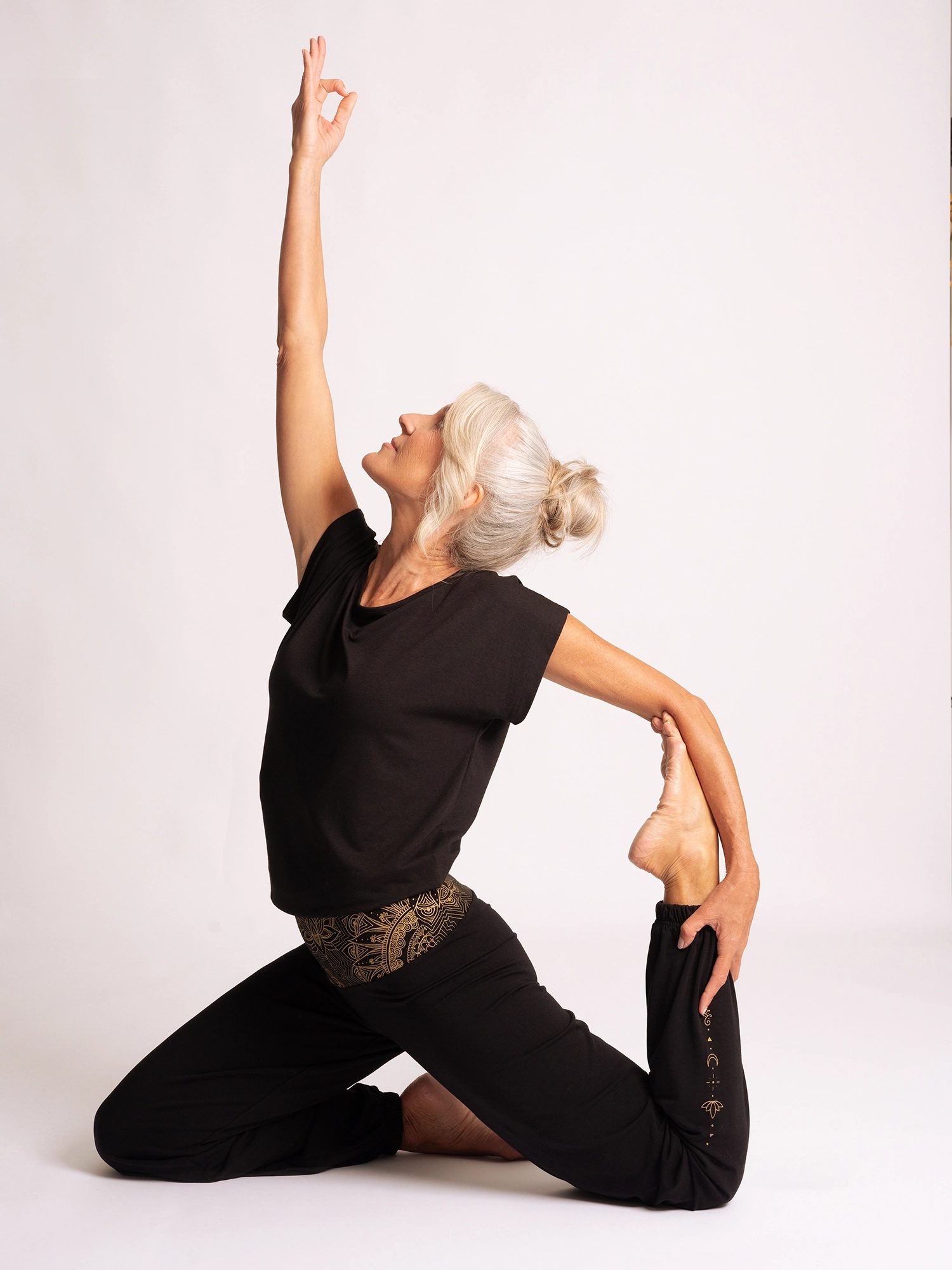 XL - Yoga  Hose Bali - schwarz