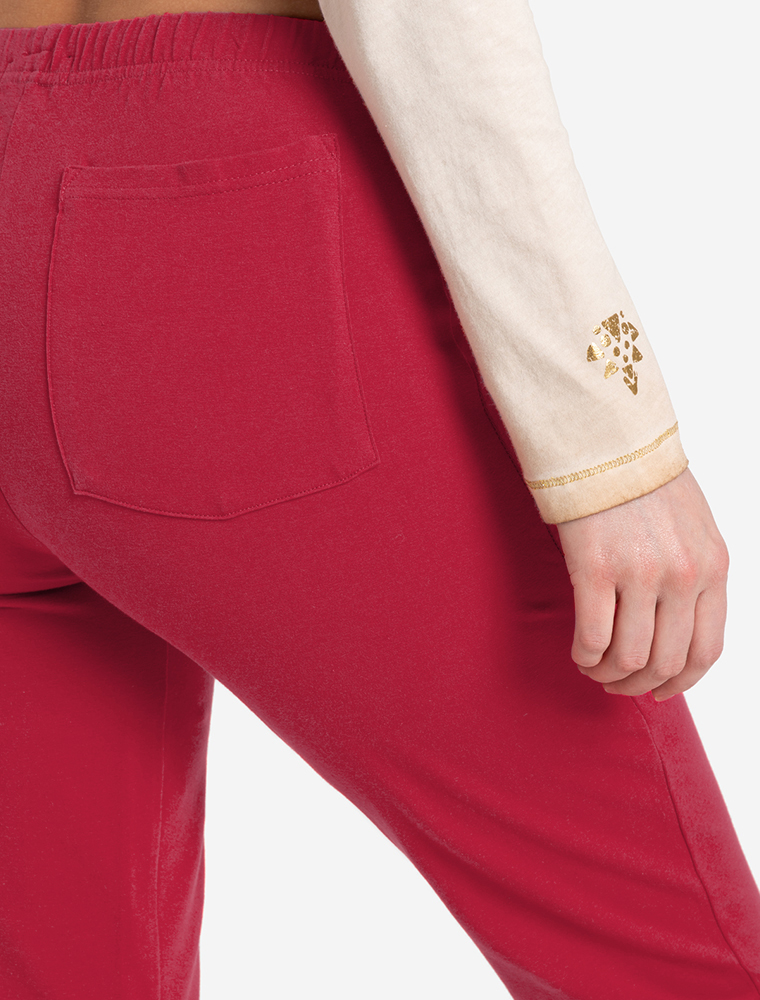 Wellnesshose lang Satya rosenrot