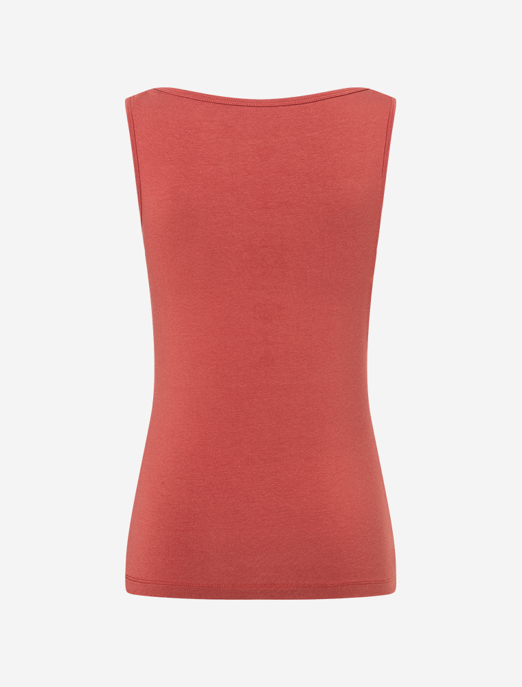 Tanktop Bambus high-neck