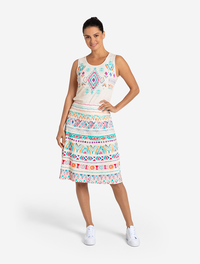 M - Rock be happy - natur/bunt