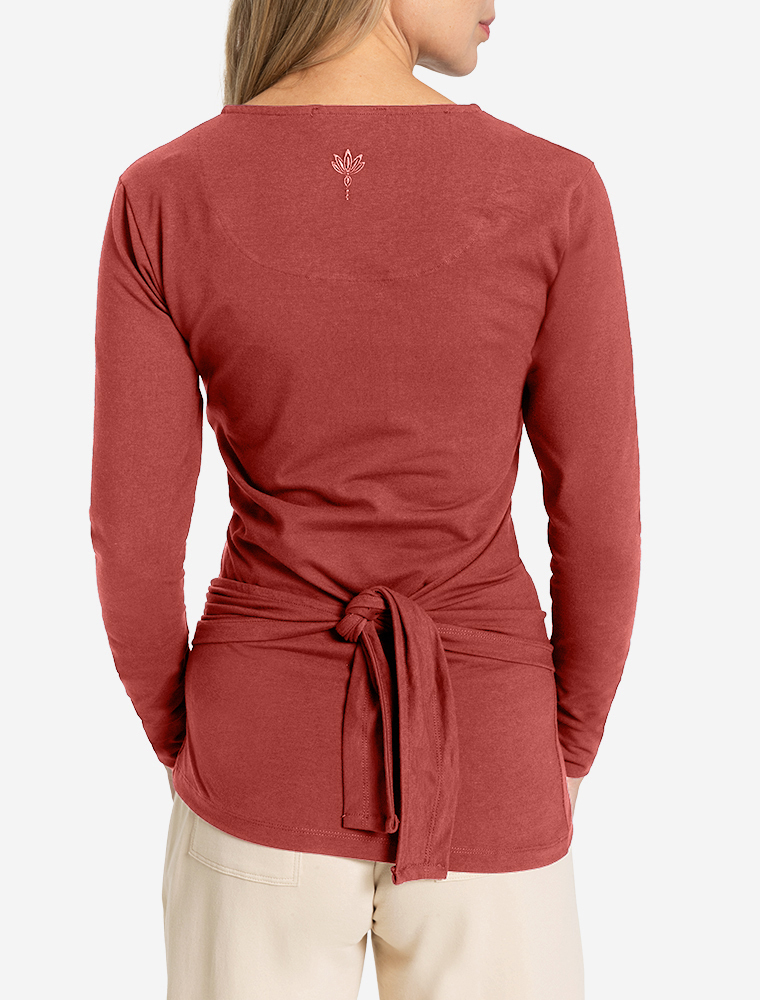 M - Wickeltop Abala - erdrot