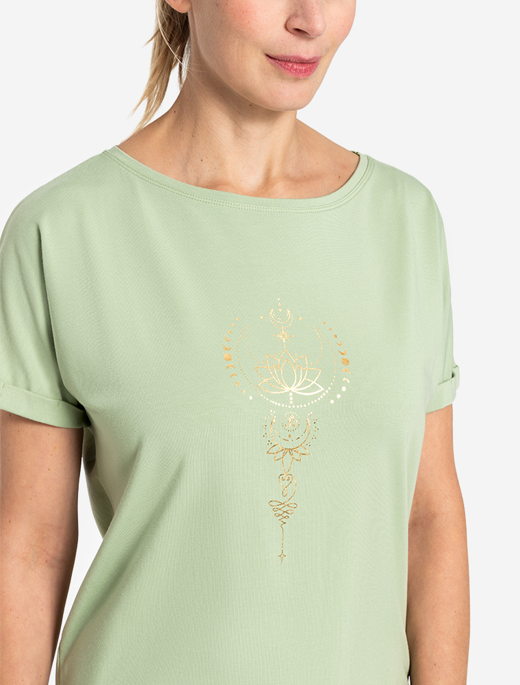 L - Shirt Eka Padma - matcha