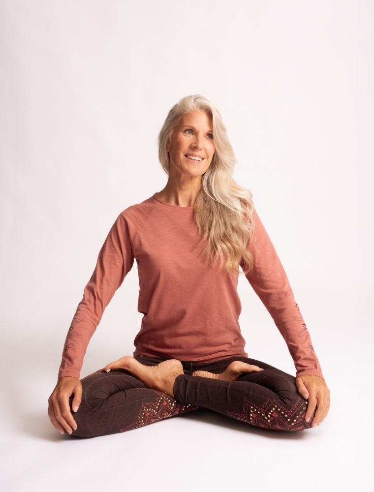 M - Longsleeve Priya - perlrosa