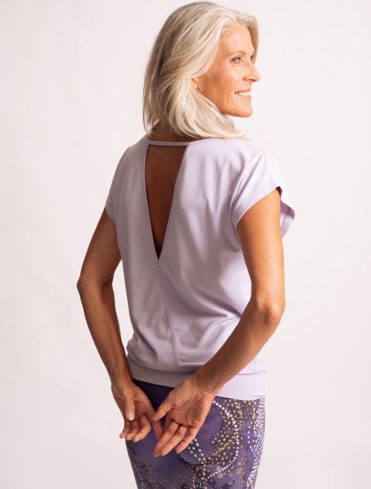 XL - Shirt Jangama - flieder