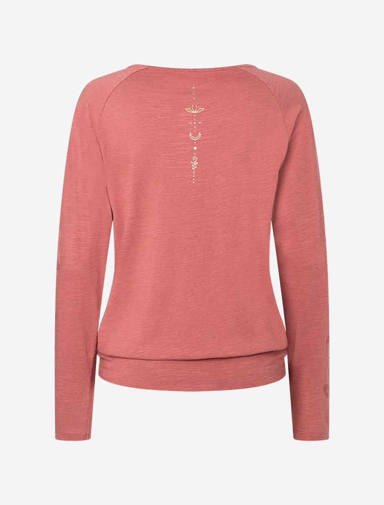 M - Longsleeve Priya - perlrosa