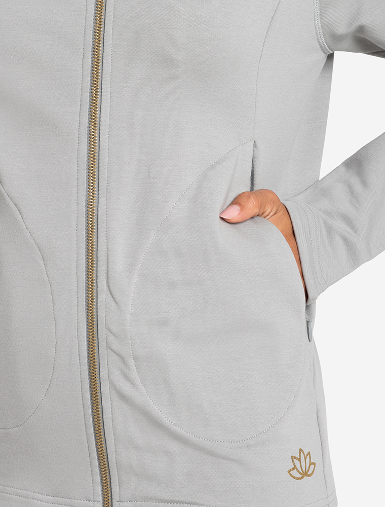 Women Jacke kieselgrau