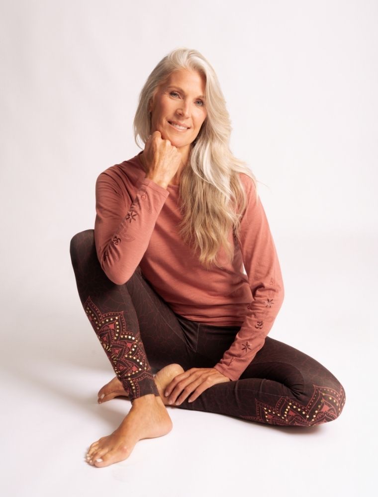 M - Longsleeve Priya - perlrosa