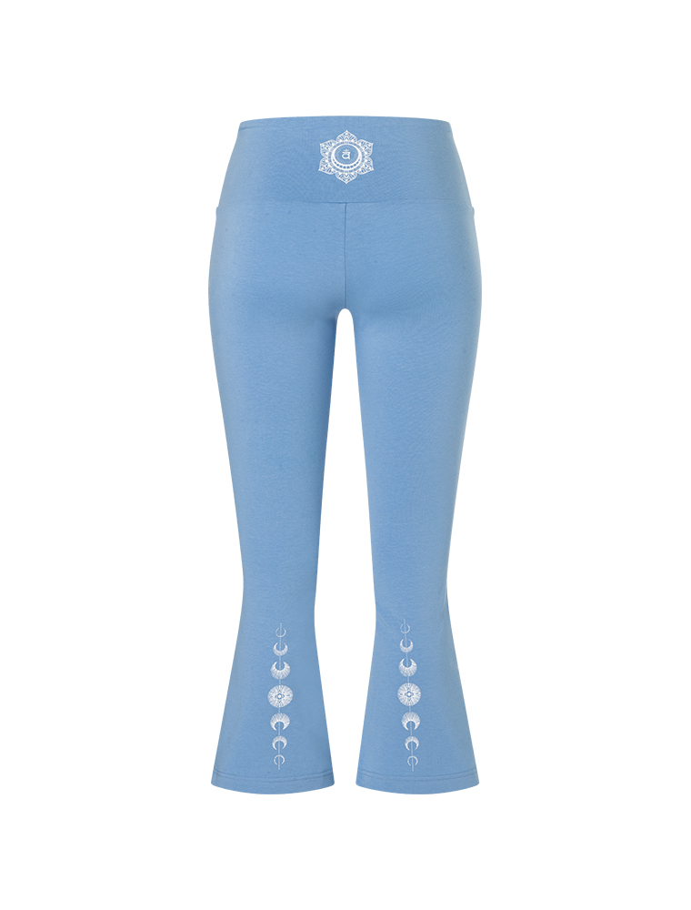 XS - Yoga Hose 7/8 Vipra - eisblau