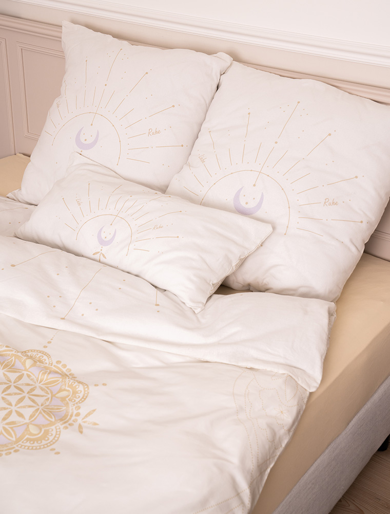 135x200 - Wende-/Bettbezug Decke - light dream - creme