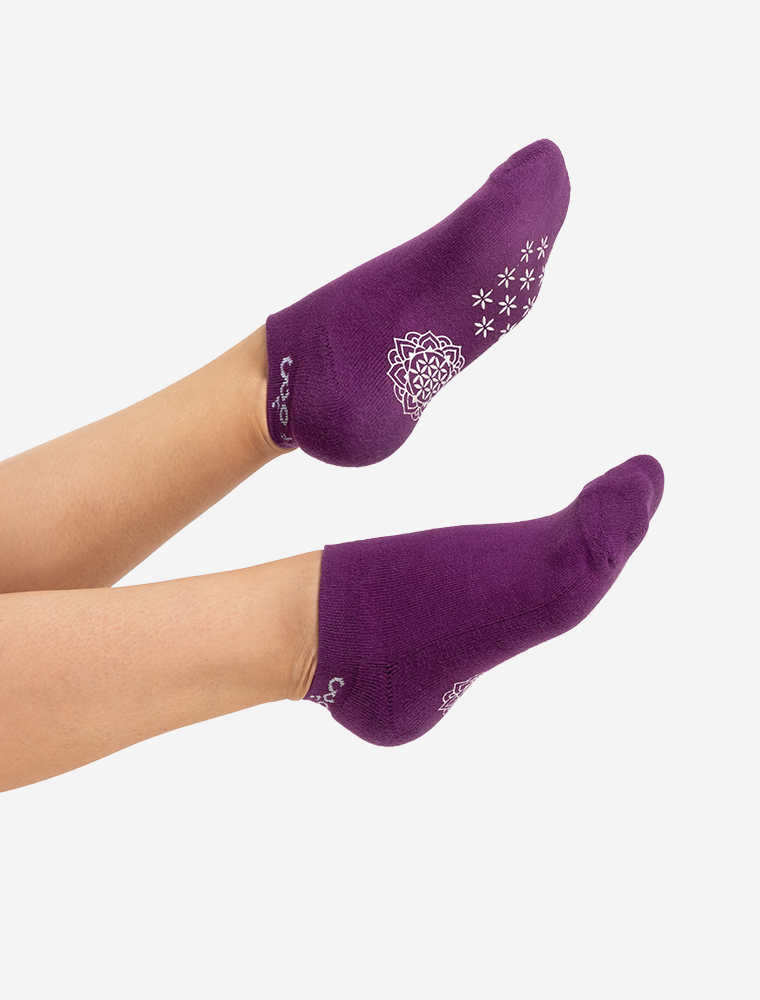 35-38 - rutschfeste Yoga Socken Adhara - viola
