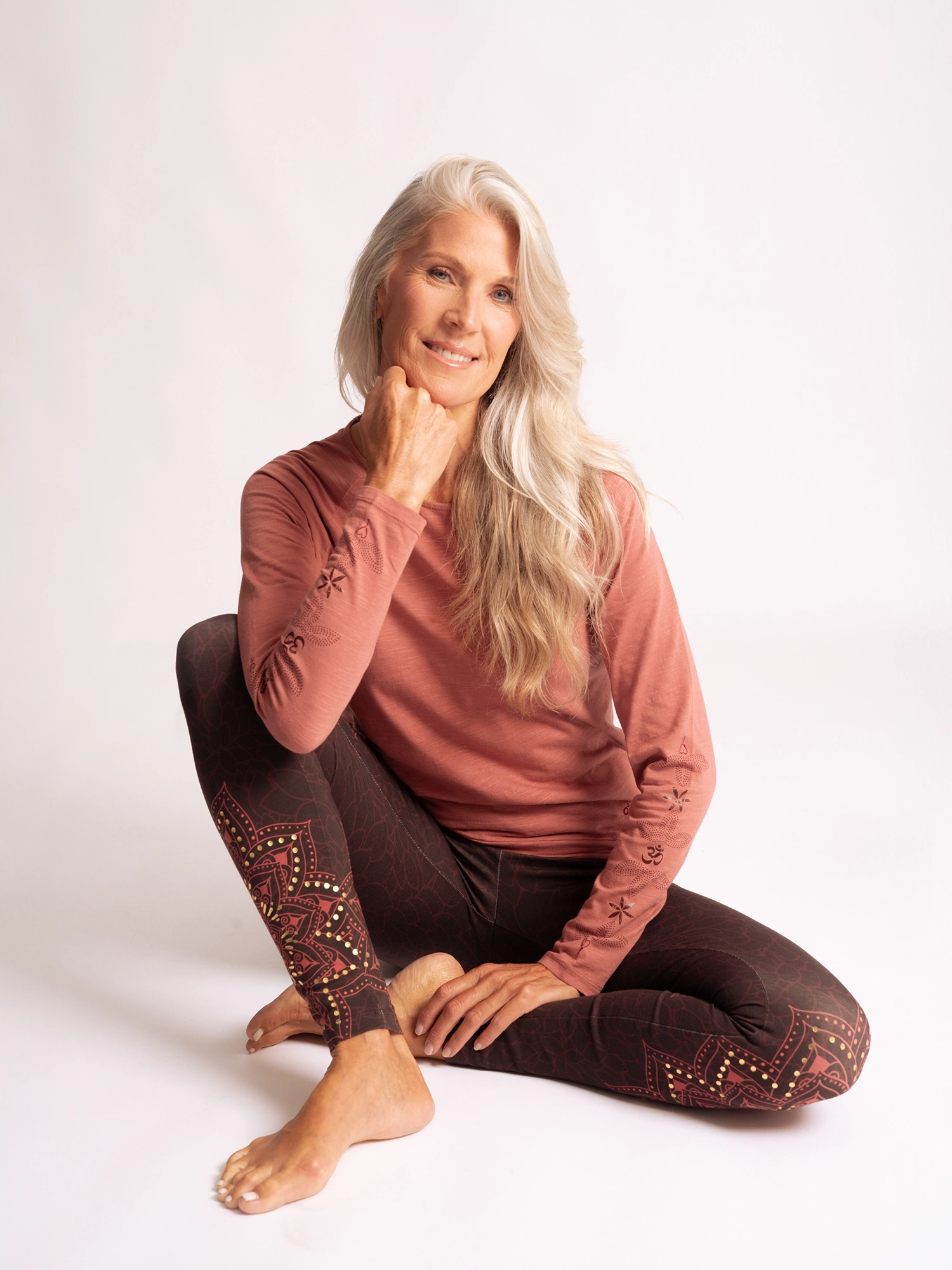 XS - Yoga Leggings Chaya - tiefrot