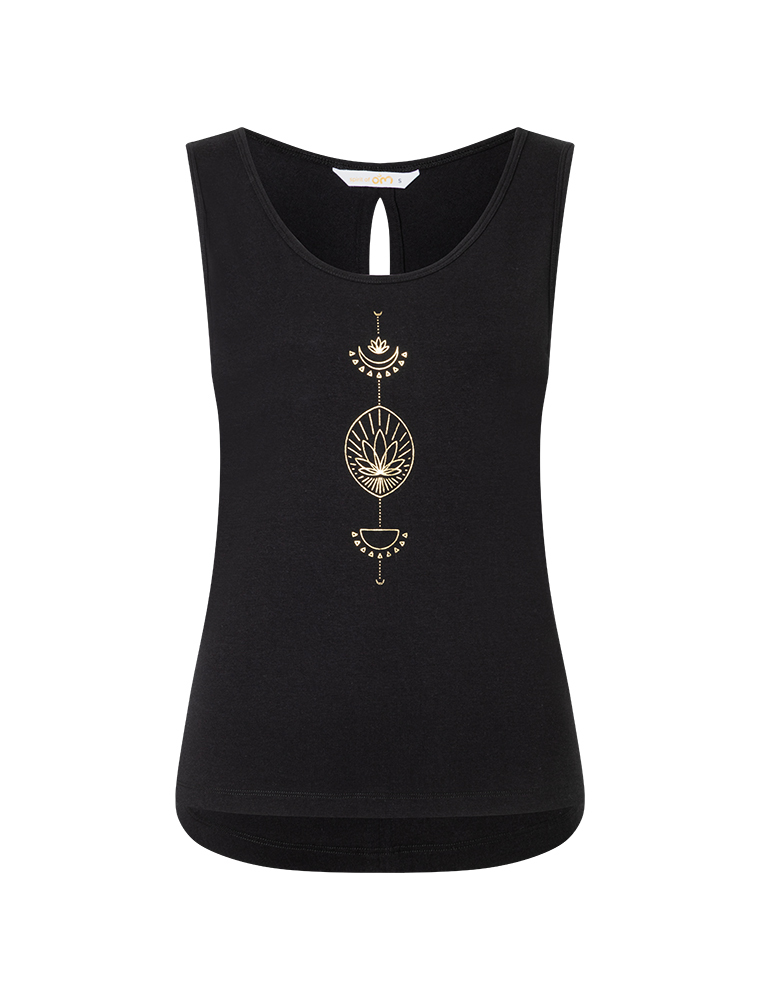 XS - Tanktop Vahita - schwarz