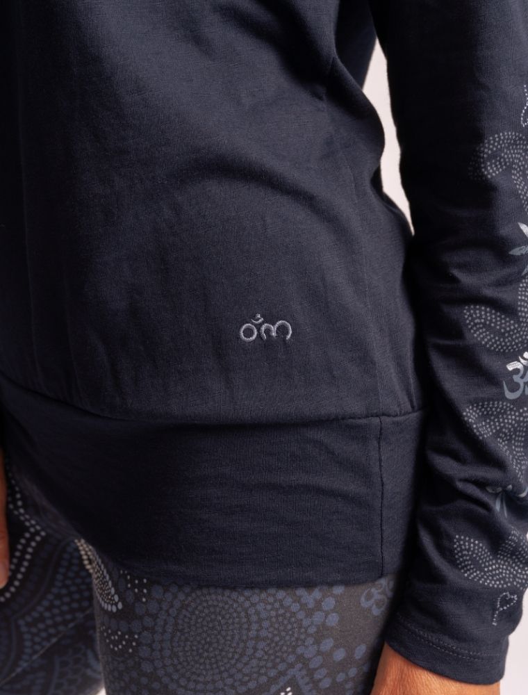 S - Longsleeve Priya - indiblau