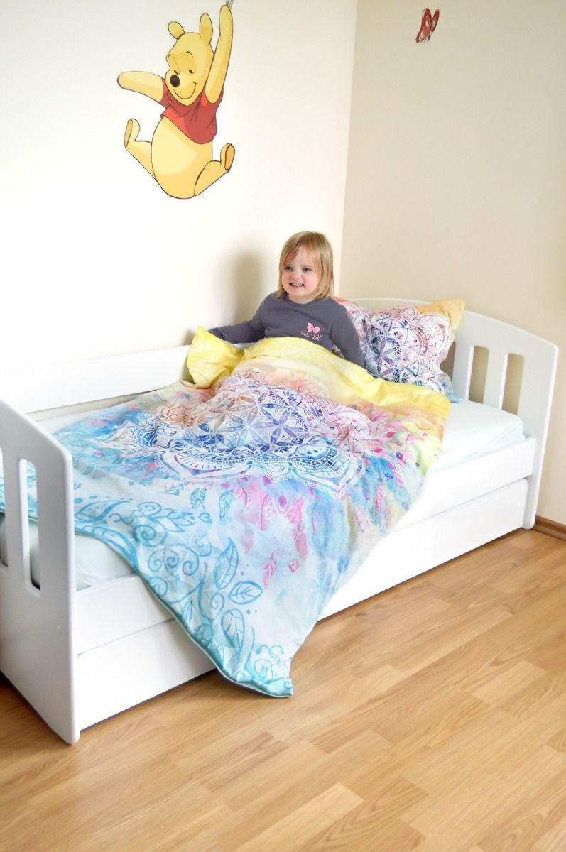 100x135 & 40x60 - Set: Bettbezug + Kissen Beauty Dream Kinder - paradise