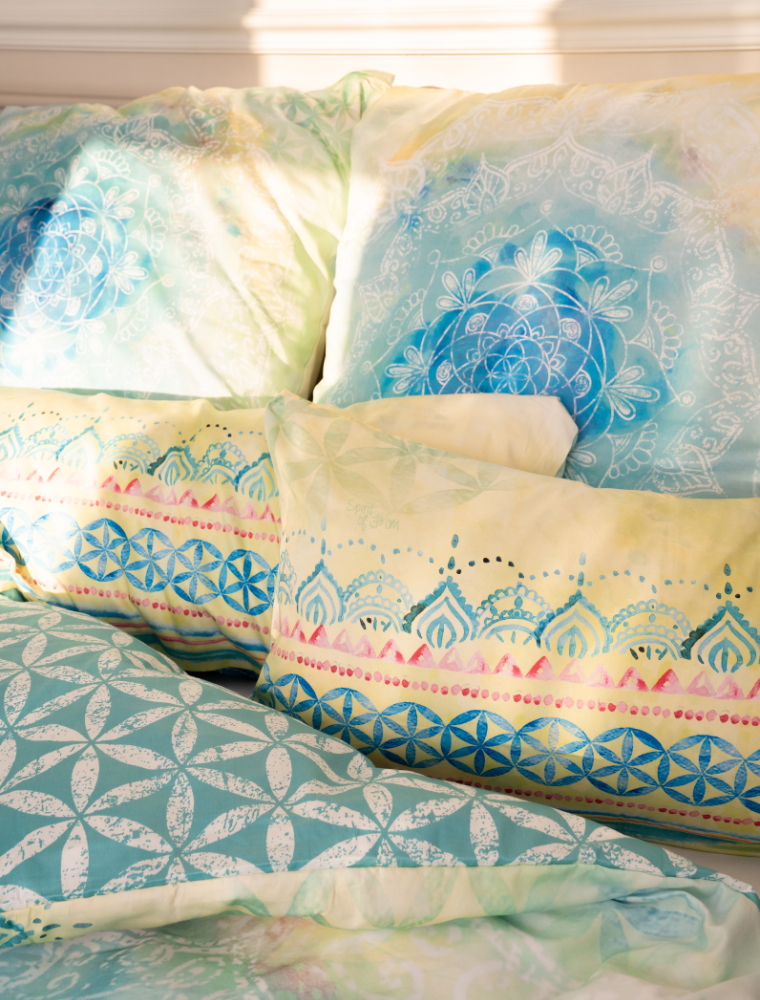 40x60 cm - Kissenbezug einzeln Faszination - Blue Dream