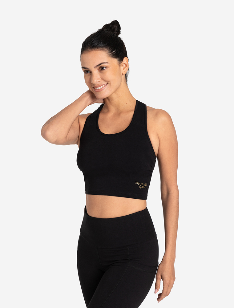 L - Yoga Bra Basic - schwarz