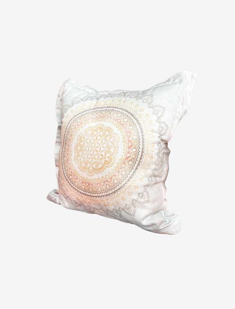 40x40 cm - Kissenbezug inkl Füllkissen Soulshine - white/indian beach