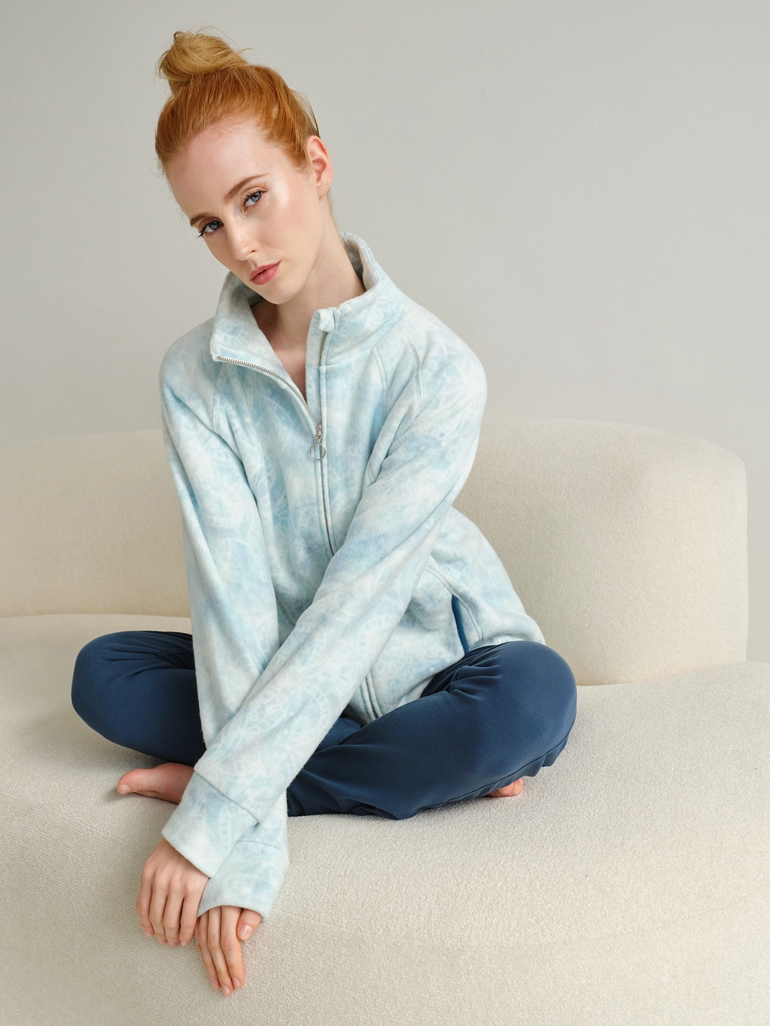 Baumwollfleecejacke Ayana