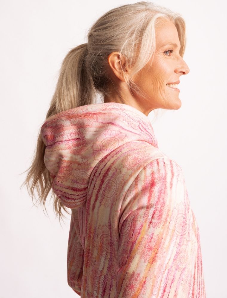 XS - Hoodie Sarva Patala - perlrosa