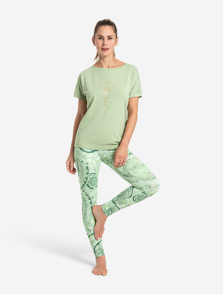 L - Shirt Eka Padma - matcha