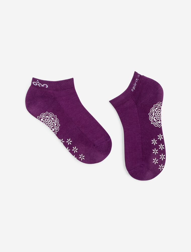 35-38 - rutschfeste Yoga Socken Adhara - viola