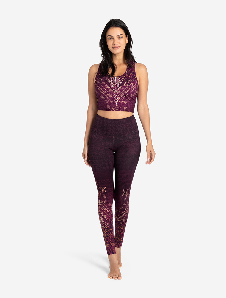 Yoga Bra Buddhi aubergine