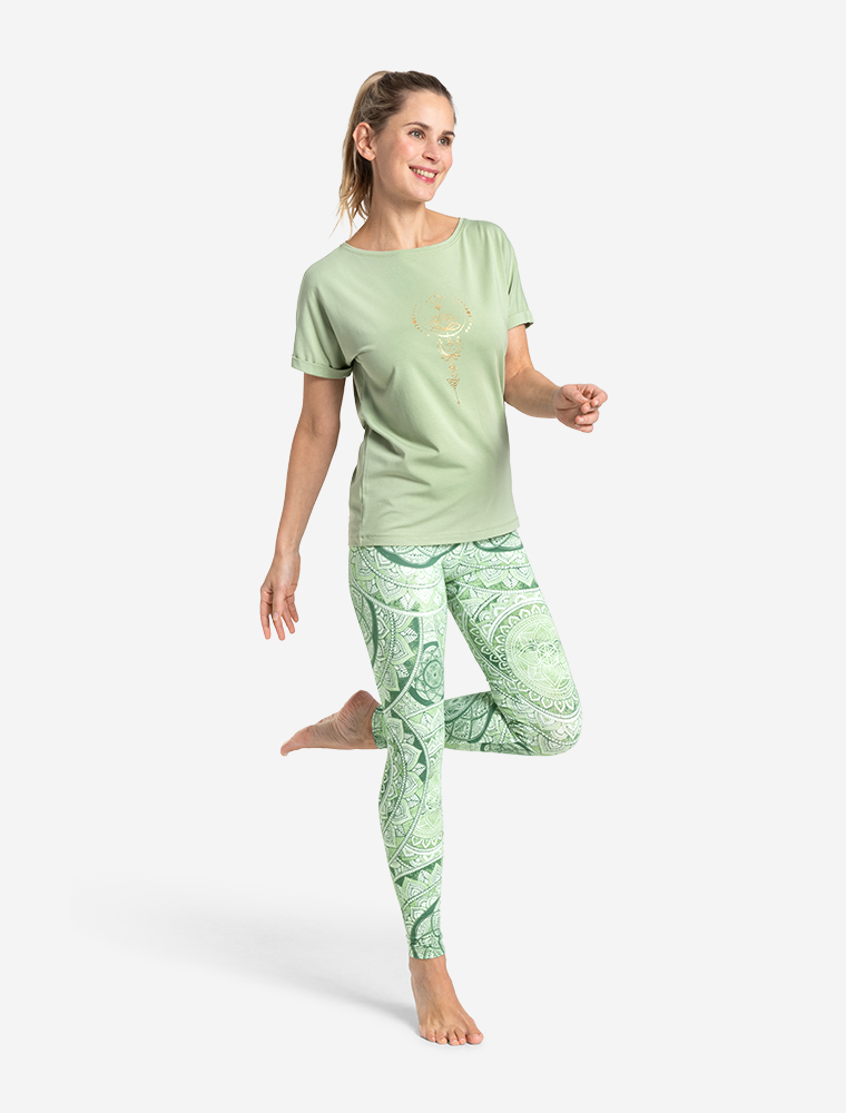 S - Shirt Eka Padma - matcha