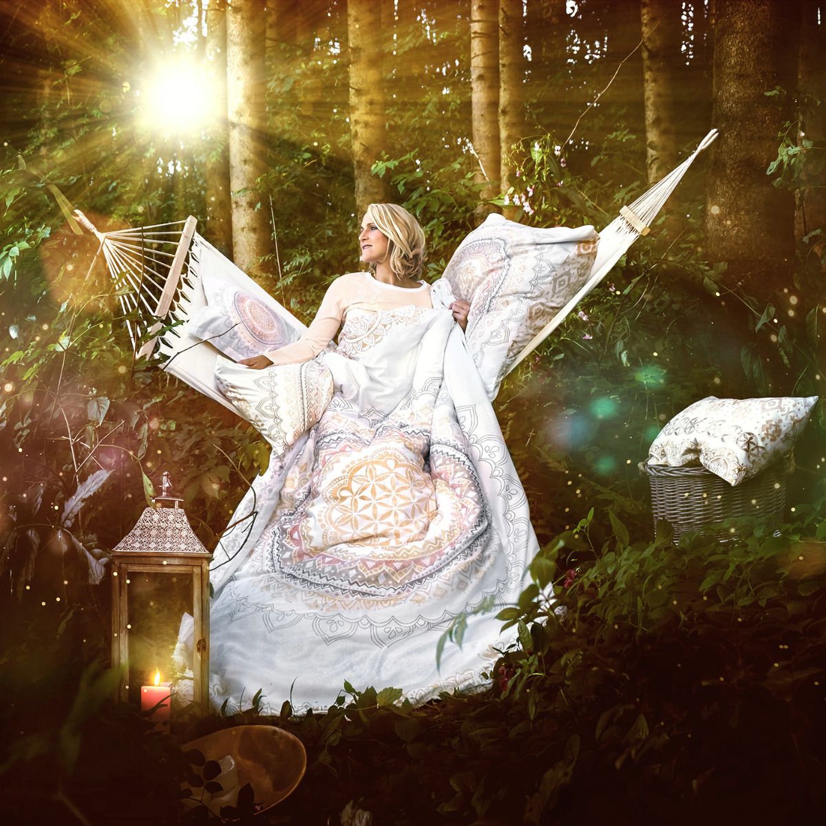 40x60 cm - Kissenbezug einzeln Soulshine - white/indian beach