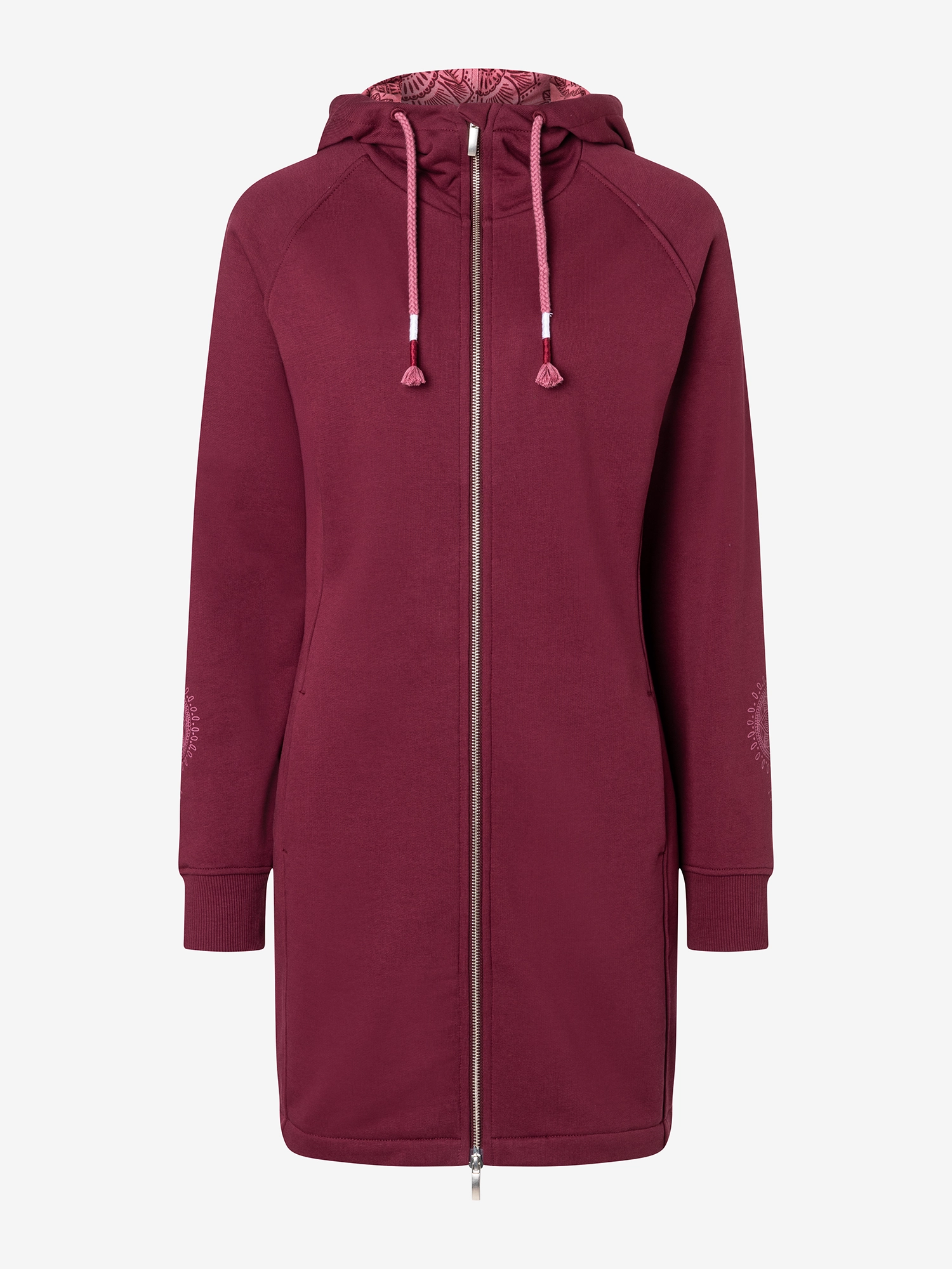 XS - Longjacke Karuna Patala - tiefrot