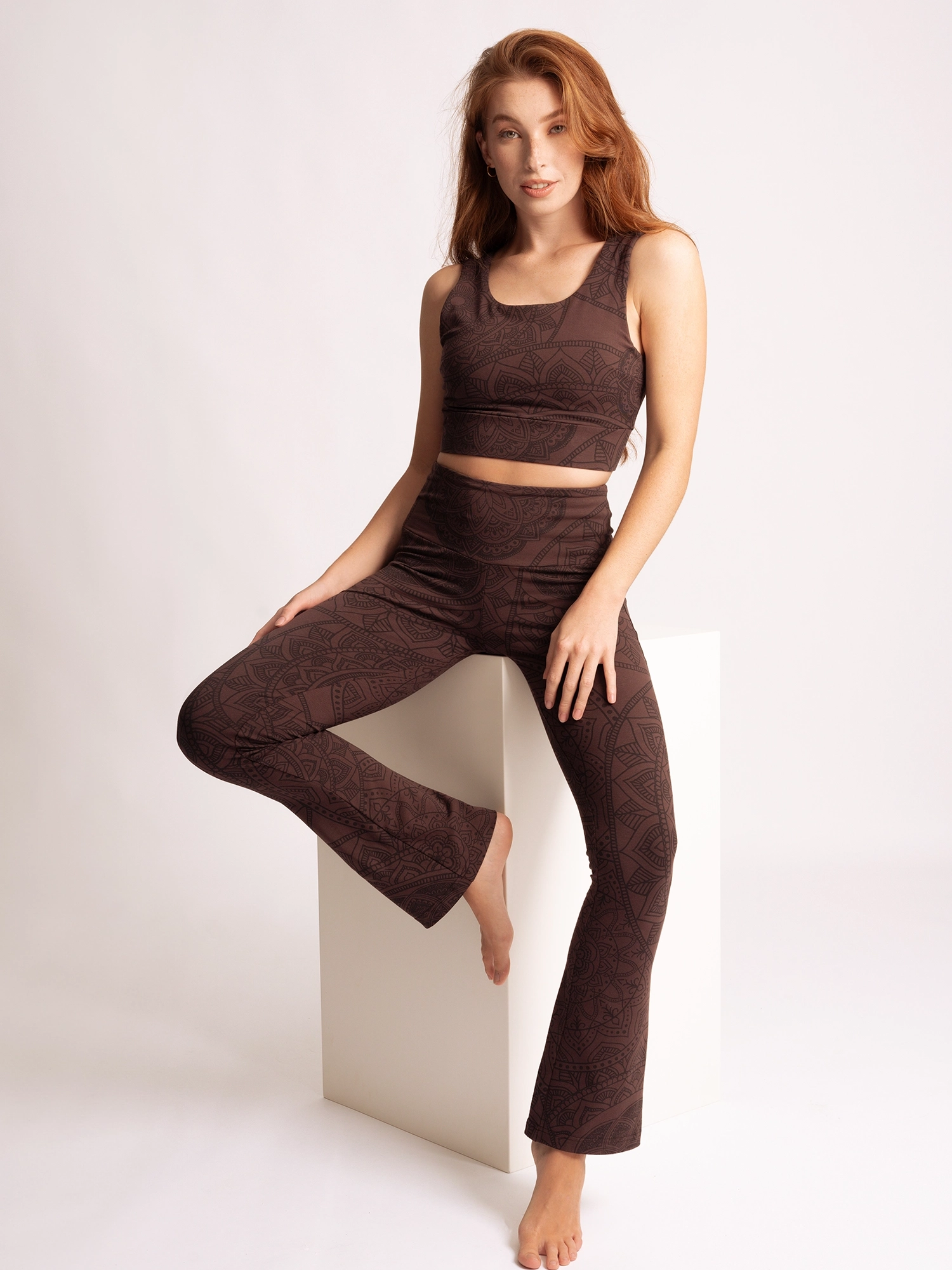 XL - Yoga Hose Guna - braun