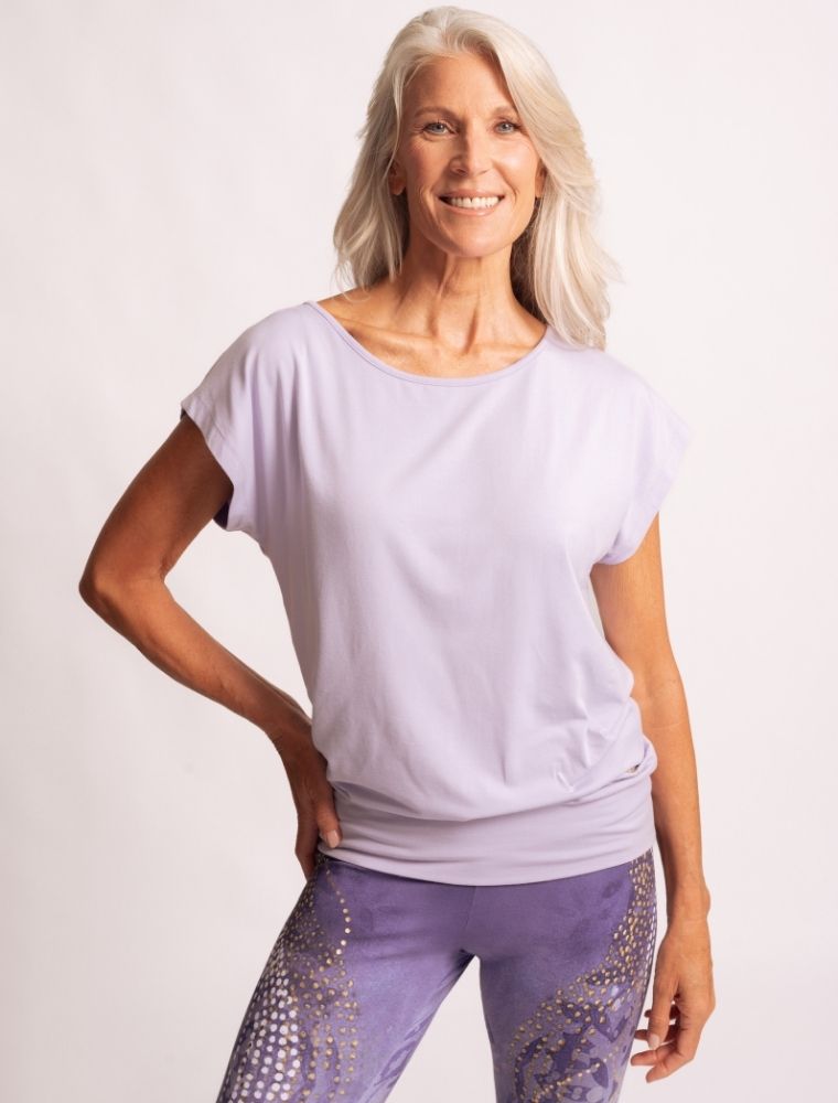 XL - Shirt Jangama - flieder