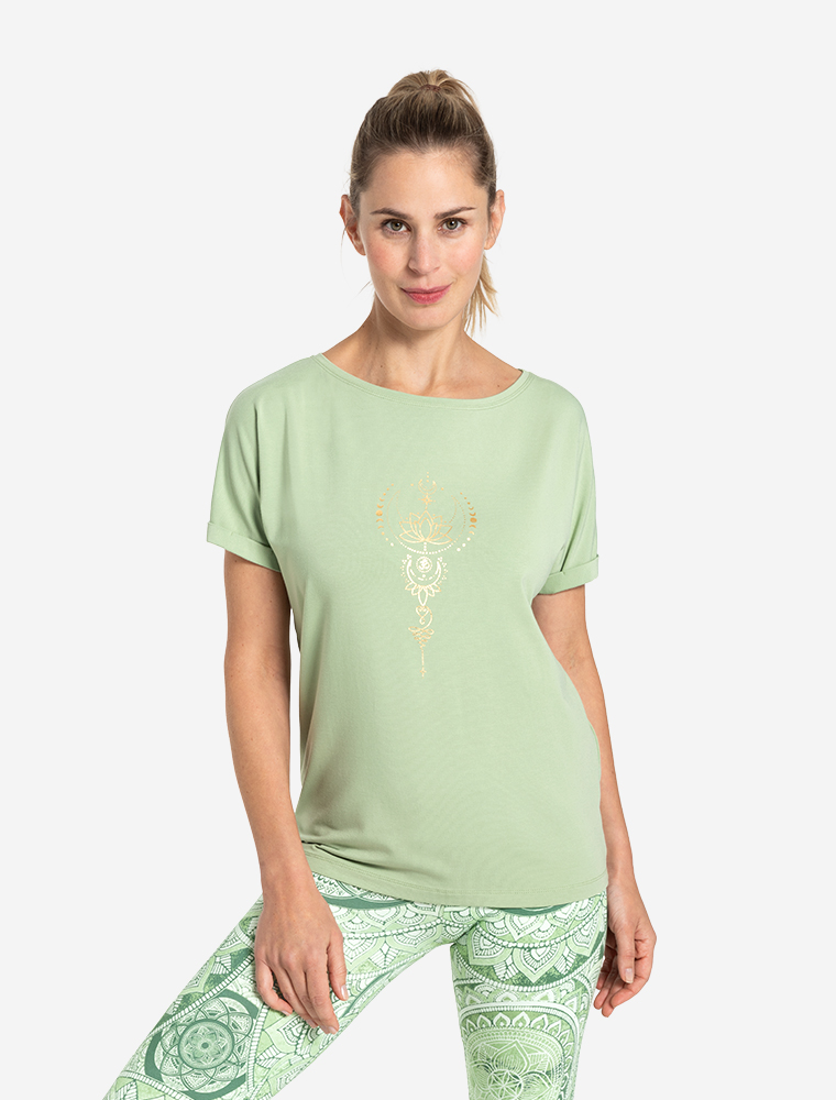 S - Shirt Eka Padma - matcha