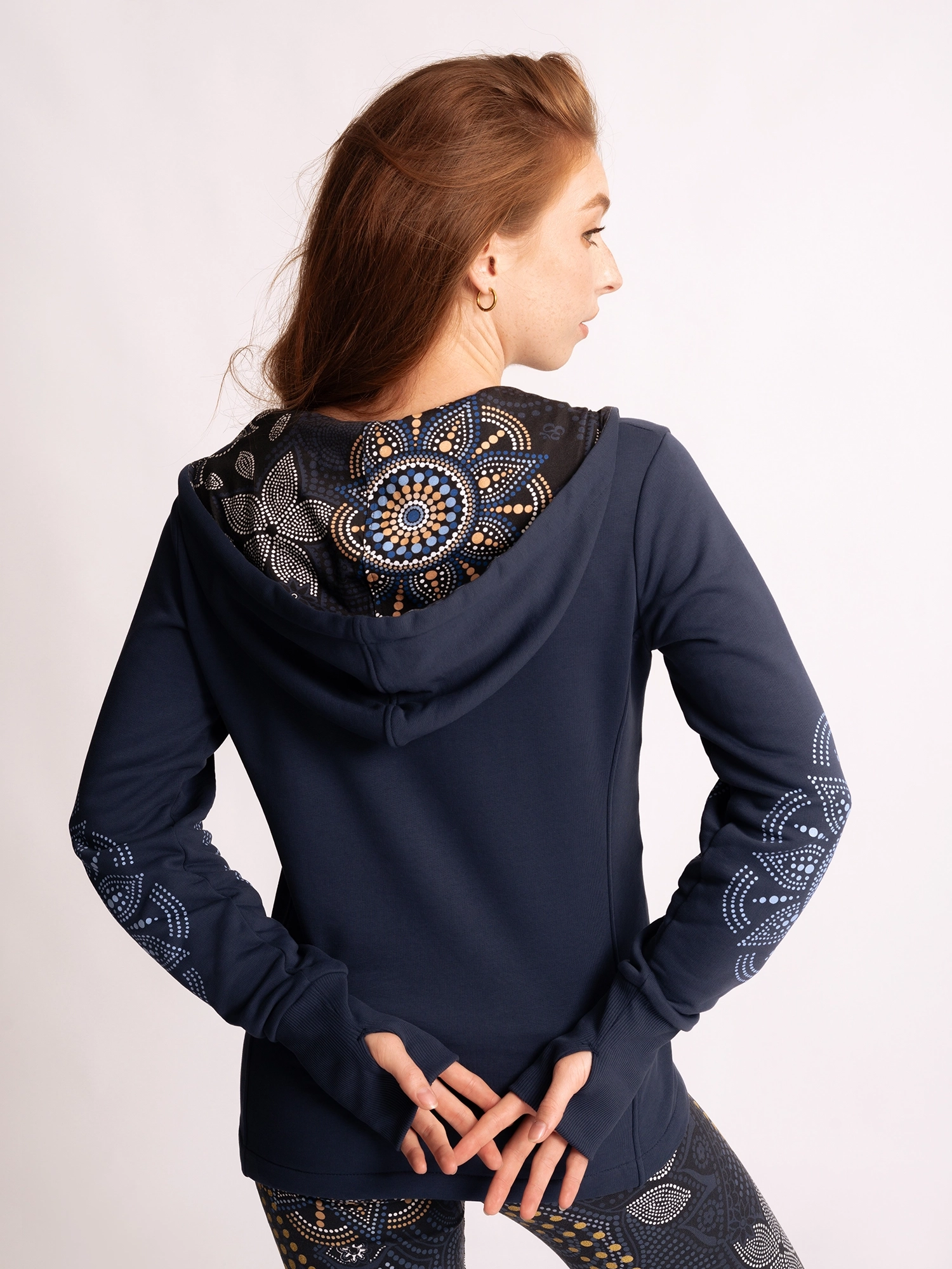 M - Sweatjacke Maui Nava - tiefblau