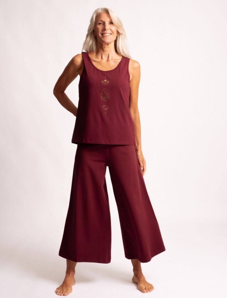 XS - Tanktop Vahita - tiefrot