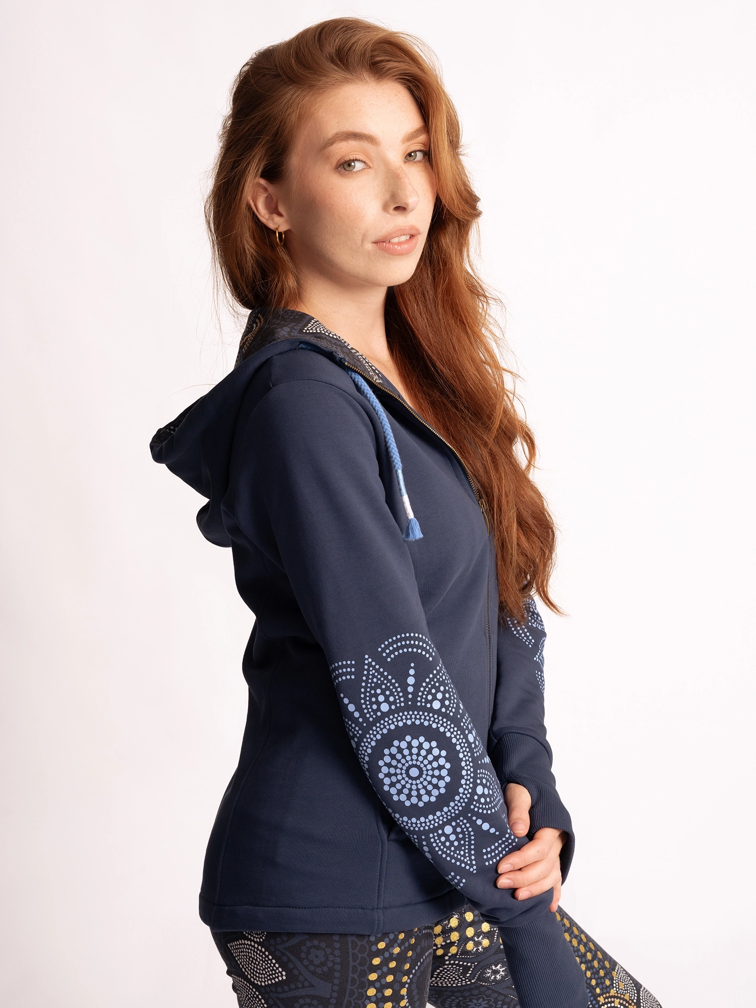 M - Sweatjacke Maui Nava - tiefblau