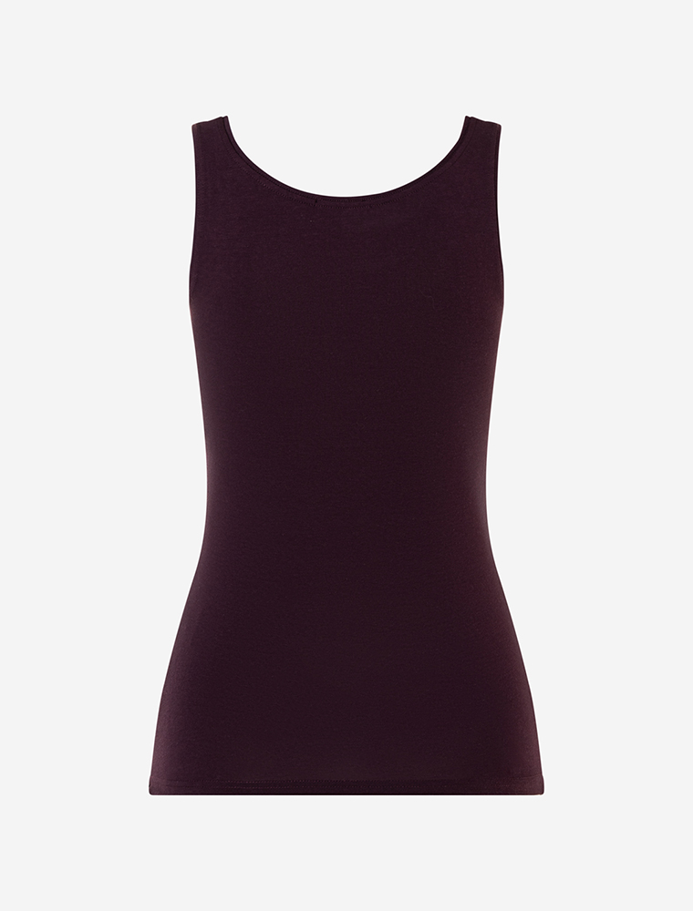 XS - Tanktop Satti - aubergine
