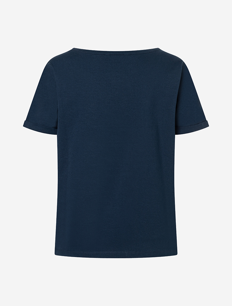 XS - Shirt Eka Padma - tiefblau