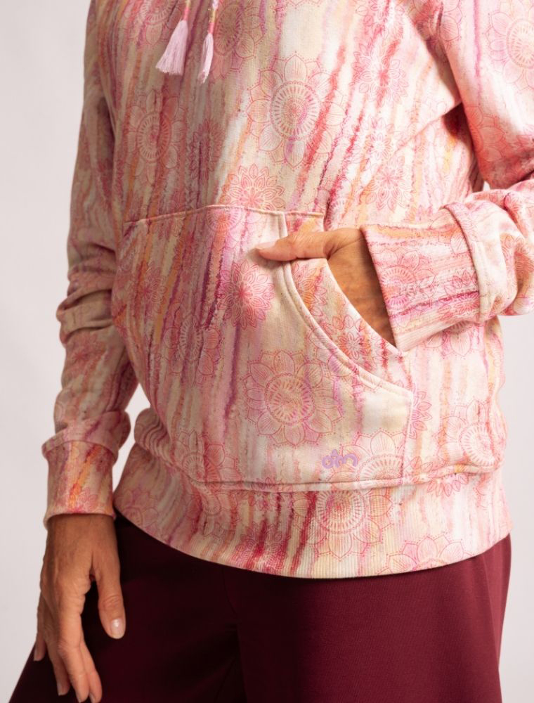 XS - Hoodie Sarva Patala - perlrosa