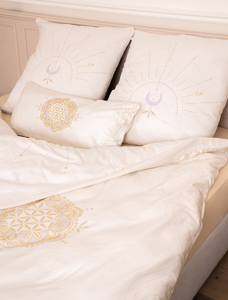 40x80 - Wende-/Bettbezug Kissen - light dream - creme