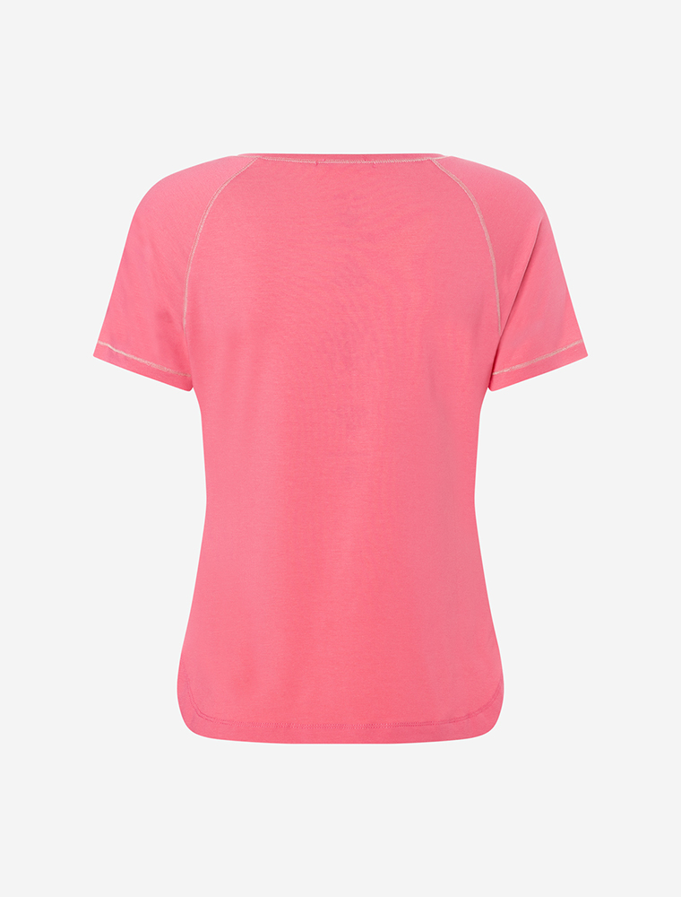 XS - Raglan Shirt OM Herz - peach