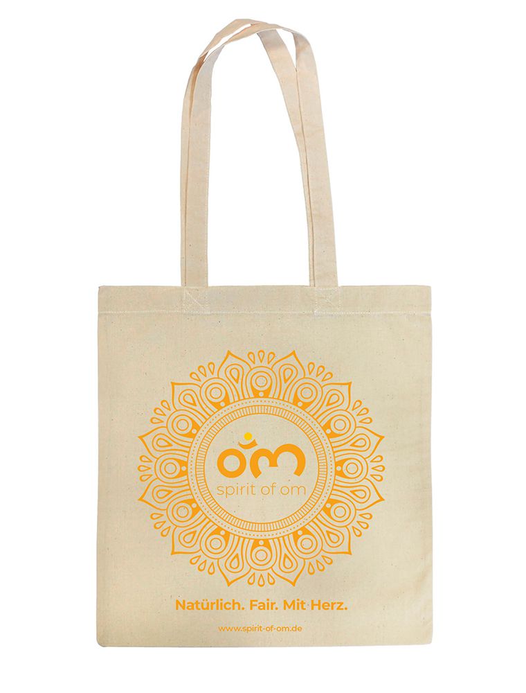 Werbematerial - Baumwoll Tasche natur