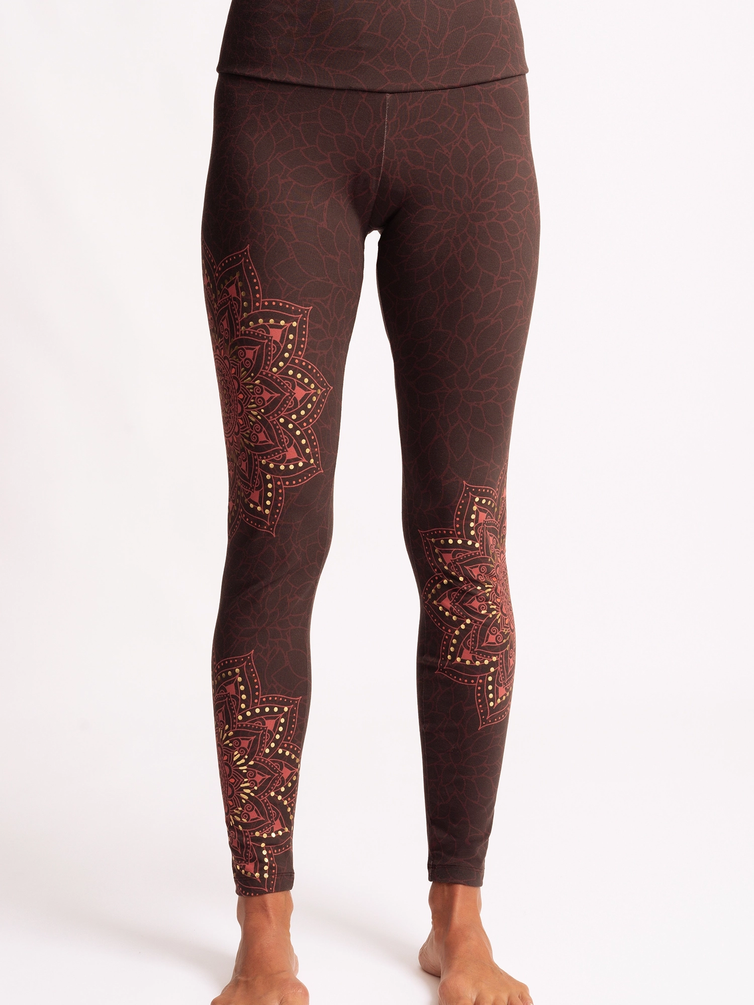 XS - Yoga Leggings Chaya - tiefrot