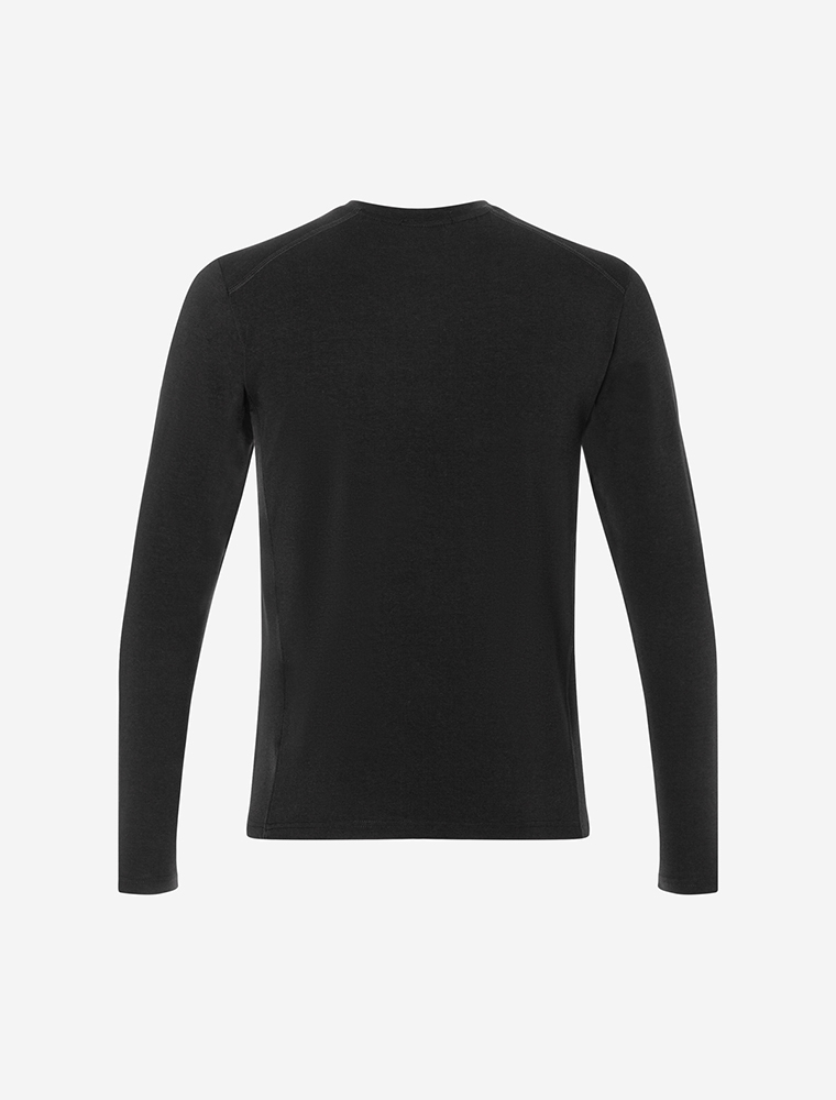 Bambus men Longsleeve schwarz
