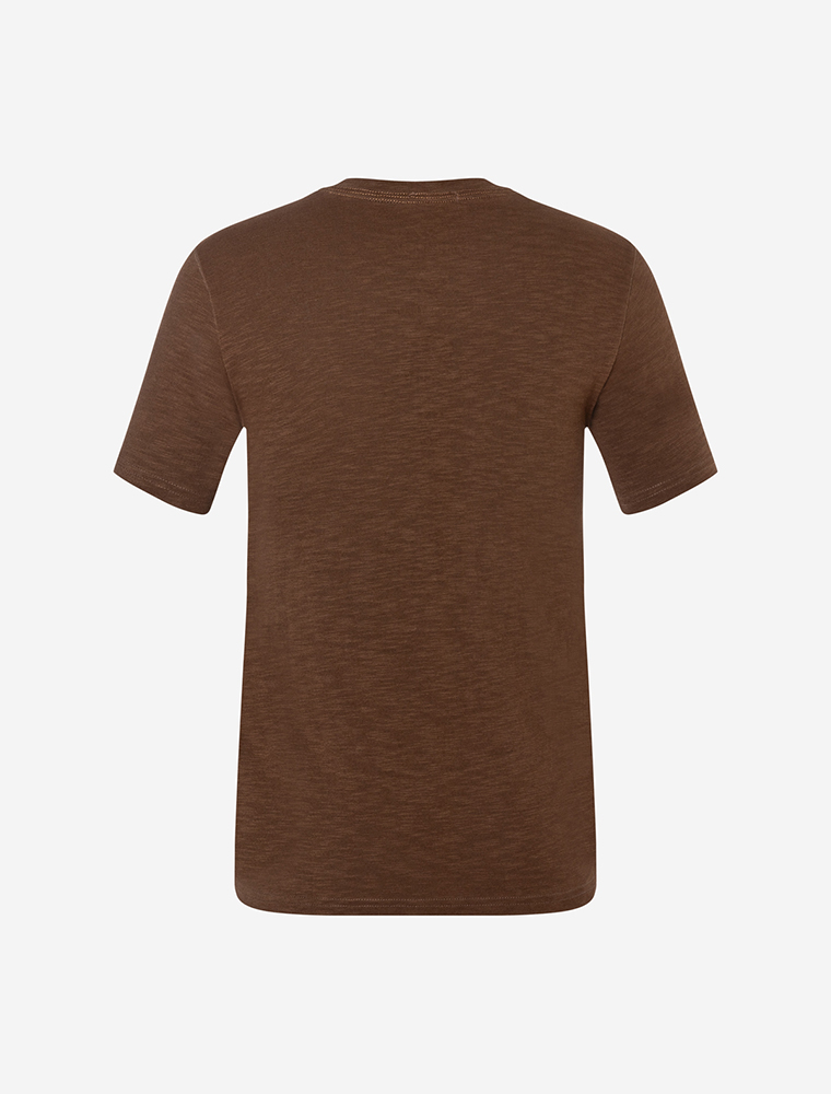 XXL - T-Shirt Ethno - dunkelbraun